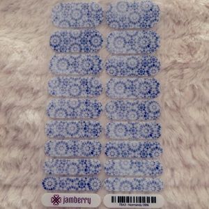 FULL SHEET-Jamberry 'Normandy' nail wrap